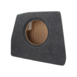 Carcasă difuzor; MDF; melanj gri; ţesătură; 250mm; Frezare: 274mm