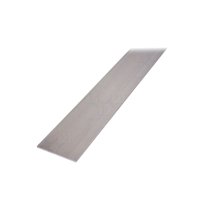 Radiator: extrudat; cu aripioare; naturală; L: 1000mm; W: 219mm