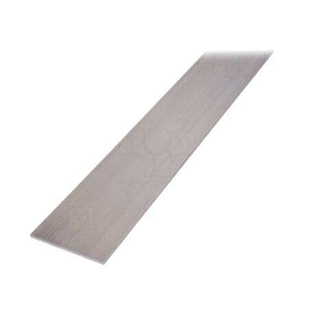 Radiator: extrudat; cu aripioare; naturală; L: 1000mm; W: 219mm