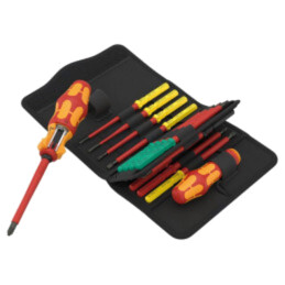 Kit: şurubelniţe; izolată; 1kVAC; etui; 17buc.