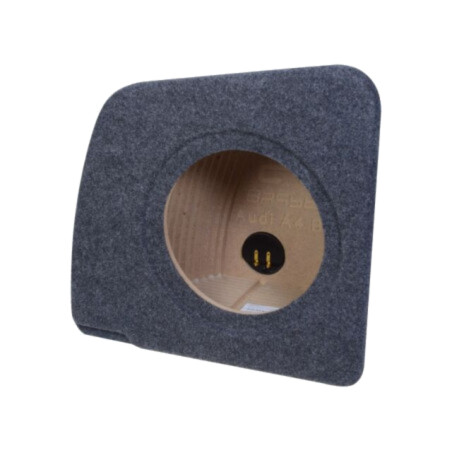 Carcasă difuzor; MDF; melanj gri; ţesătură; 250mm; Frezare: 286mm