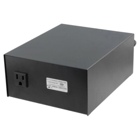 Autotransformator; 230VAC; Putere: 1kVA; Usec.1: 115V