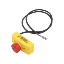 Casetă de comandă; SMILE; Nr.butoane: 1; cap ciupercă; IP65; NC x2