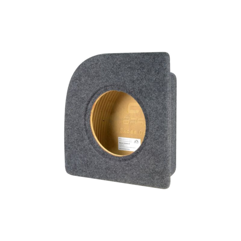 Carcasă difuzor; MDF; melanj gri; ţesătură; 250mm; Frezare: 272mm Carcasă difuzor; MDF; melanj gri; ţesătură; 250mm; Frezare: 272mm