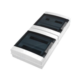Carcasă: pentru aparatură modulară; IP65; gri deschis; Nr.mod: 72