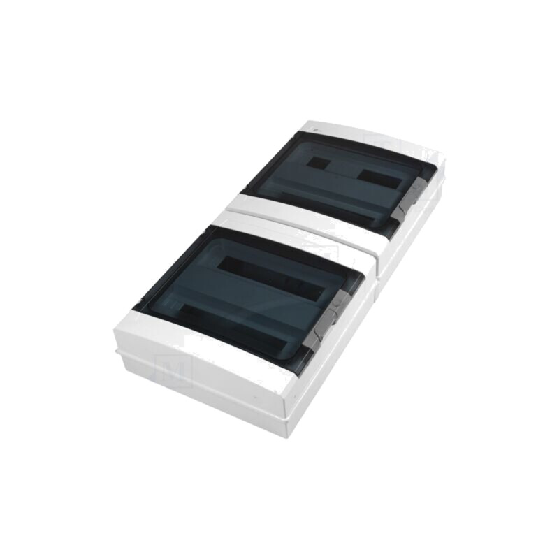 Carcasă: pentru aparatură modulară; IP65; gri deschis; Nr.mod: 72