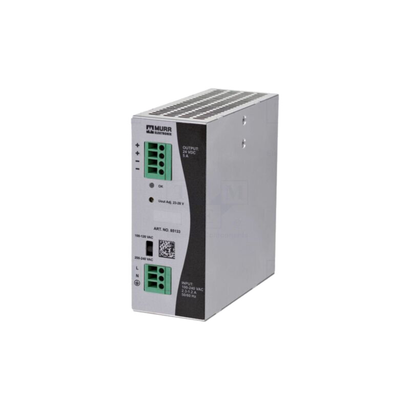 Alimentator: pulsatoriu; pentru şină DIN; 120W; 24VDC; 5A; OUT: 1