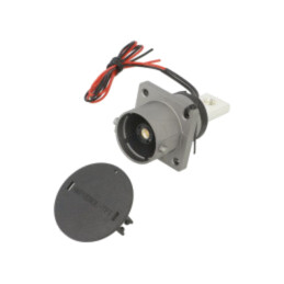 Conector: alimentare DC; mamă; înşurubare; -40÷125°C; IP2X,IP67