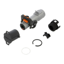 Conector: alimentare DC; tată; drept; pe cablu; -40÷125°C; PIN: 1