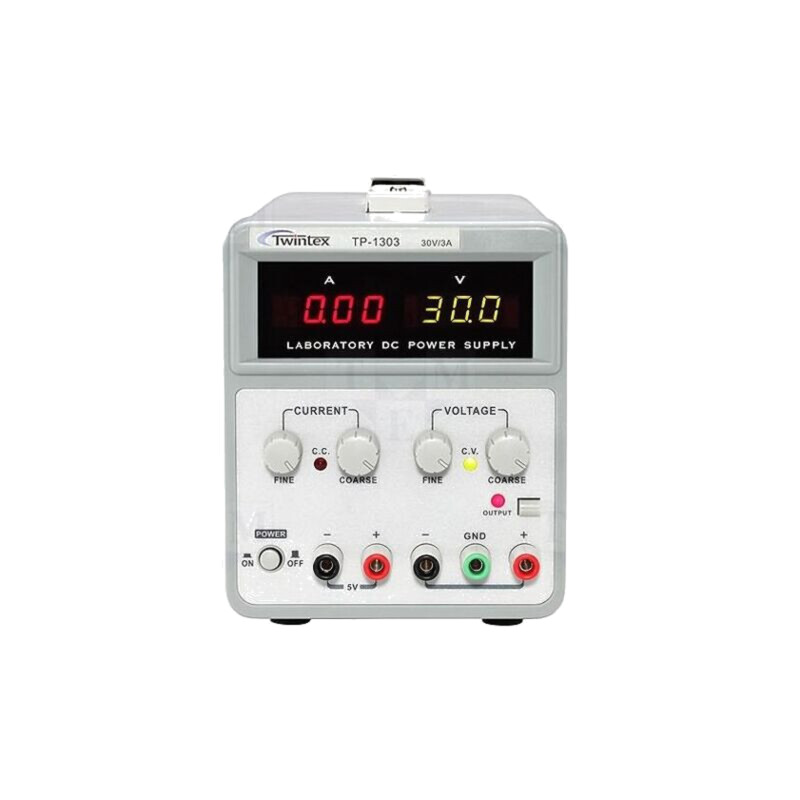 Alimentator: de laborator; liniar,multicanal; 0÷30VDC; 0÷3A; 5VDC