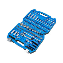 Set chei; 6-puncte,tubulară; Fixare: 1/2",1/4"; 144buc.