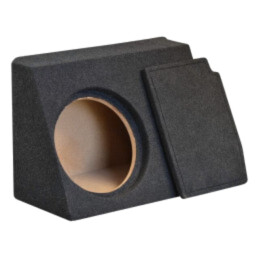 Carcasă difuzor; MDF; melanj negru; ţesătură; 300mm; BMW; 28l