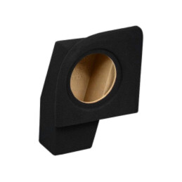Carcasă difuzor; MDF; neagră; ţesătură; 250mm; Frezare: 286mm; Audi
