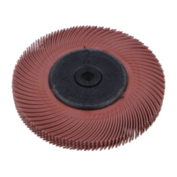 Perie disc; Ø: 125mm; Øorif: 25,4mm; Granularitate: 220; C