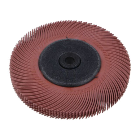 Perie disc; Ø: 125mm; Øorif: 25,4mm; Granularitate: 220; C