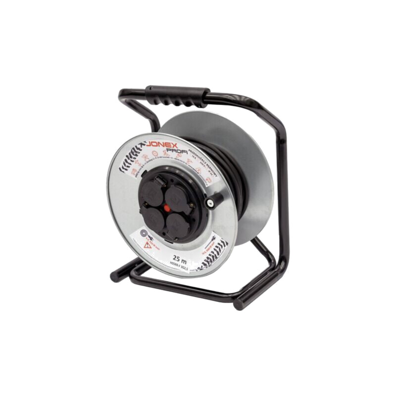 Prelungitor alimentare; bobinat,cu socluri nerotative; Prize: 4
