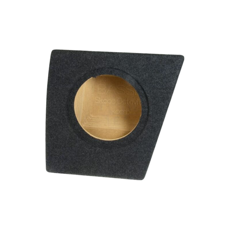 Carcasă difuzor; MDF; gri; ţesătură; 250mm; Frezare: 286mm; Škoda