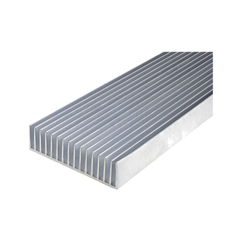 Radiator: extrudat; cu aripioare; L: 1000mm; W: 190,5mm; H: 50mm