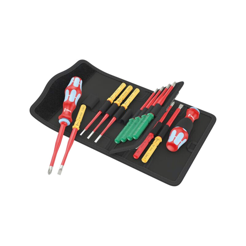 Kit: şurubelniţe; izolată,slim; 1kVAC; Kraftform Kompakt VDE Kit: şurubelniţe; izolată,slim; 1kVAC; Kraftform Kompakt VDE