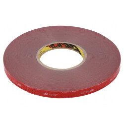 Bandă adezivă acrilică gri 12mm x 33m 3M VHB GPH | Electronic-mag.ro | Componente Electronice