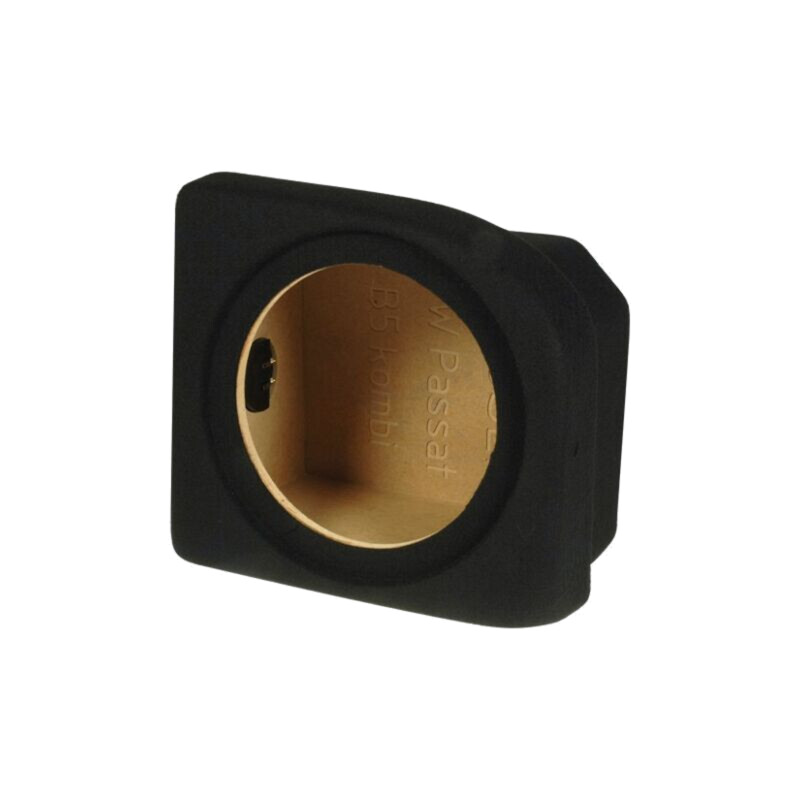 Carcasă difuzor; MDF; neagră; ţesătură; 250mm; Frezare: 286mm; VW Carcasă difuzor; MDF; neagră; ţesătură; 250mm; Frezare: 286mm; VW