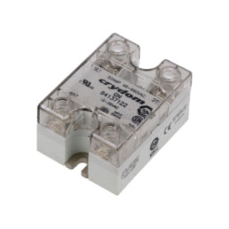 Releu: semiconductor; Ucom: 18÷36VAC; 50A; 48÷660VAC; 1-fazat