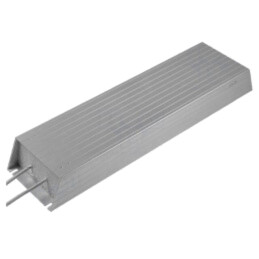 Rezistor: bobinat; cu radiator; 1Ω; 1kW; ±5%; 50x100x400mm
