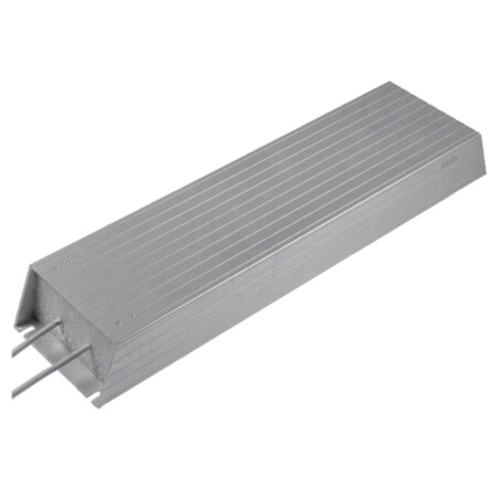Rezistor: bobinat; cu radiator; 1Ω; 1kW; ±5%; 50x100x400mm