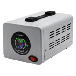 Echipament: stabilizator de tensiune automat; 2000VA; Schuko x2