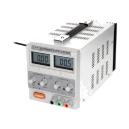 Alimentator: de laborator; canal unic,liniar; 0÷30VDC; 0÷3A