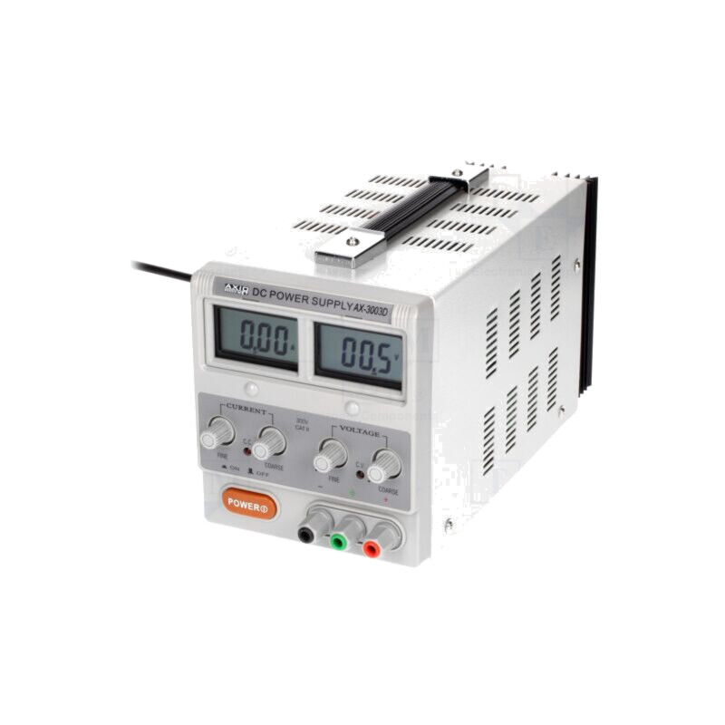 Alimentator: de laborator; canal unic,liniar; 0÷30VDC; 0÷3A Alimentator: de laborator; canal unic,liniar; 0÷30VDC; 0÷3A