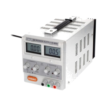 Alimentator: de laborator; canal unic,liniar; 0÷30VDC; 0÷3A