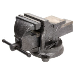 Menghină; aliaj de fier; 125mm; rotativă,de banc,cu nicovală