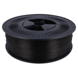 Filament: PLA; Ø: 1,75mm; neagră; 200÷235°C; 5kg