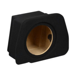 Carcasă difuzor; MDF; neagră; ţesătură; 250mm; Frezare: 286mm; Audi