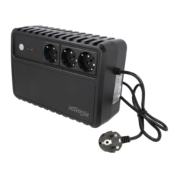 Alimentator: UPS; multipriză; 600W; 1kVA; Uintr: 220V; 175x255x93mm