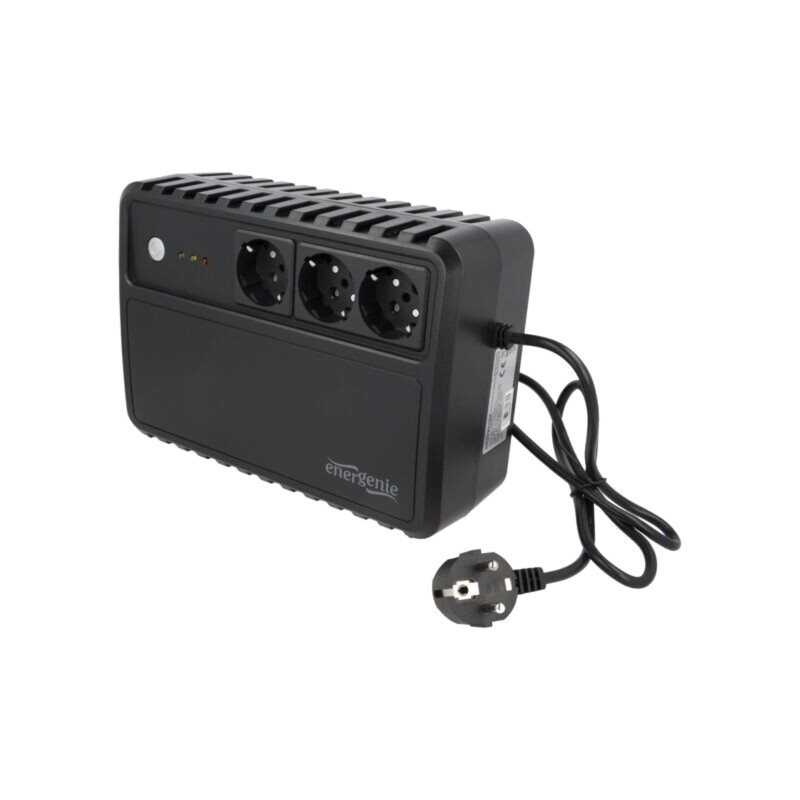 Alimentator: UPS; multipriză; 600W; 1kVA; Uintr: 220V; 175x255x93mm Alimentator: UPS; multipriză; 600W; 1kVA; Uintr: 220V; 175x255x93mm