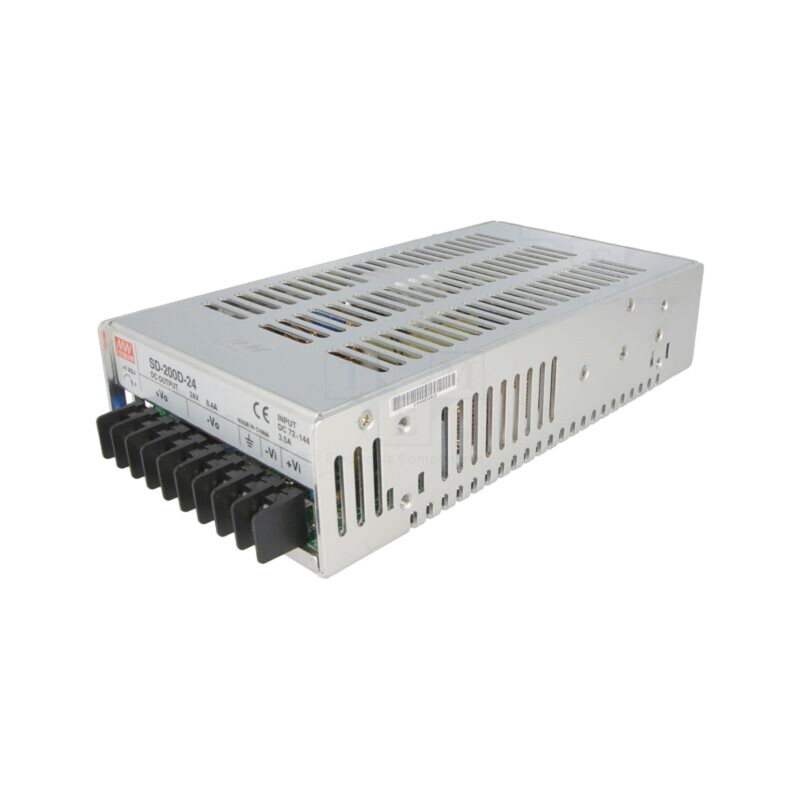 Convertor: DC/DC; 201,6W; Uintr: 72÷144VDC; Uieş: 24VDC; Iieş: 8,4A Convertor: DC/DC; 201,6W; Uintr: 72÷144VDC; Uieş: 24VDC; Iieş: 8,4A