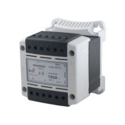 Transformator: alimentare; 400VA; 230VAC; 24V; pentru şină DIN