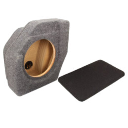 Carcasă difuzor; MDF; melanj gri; ţesătură; 250mm; Frezare: 272mm