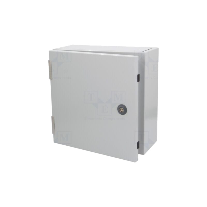Carcasă: universală; X: 300mm; Y: 300mm; Z: 150mm; SR2; oţel; gri; IP65 Carcasă: universală; X: 300mm; Y: 300mm; Z: 150mm; SR2; oţel; gri; IP65