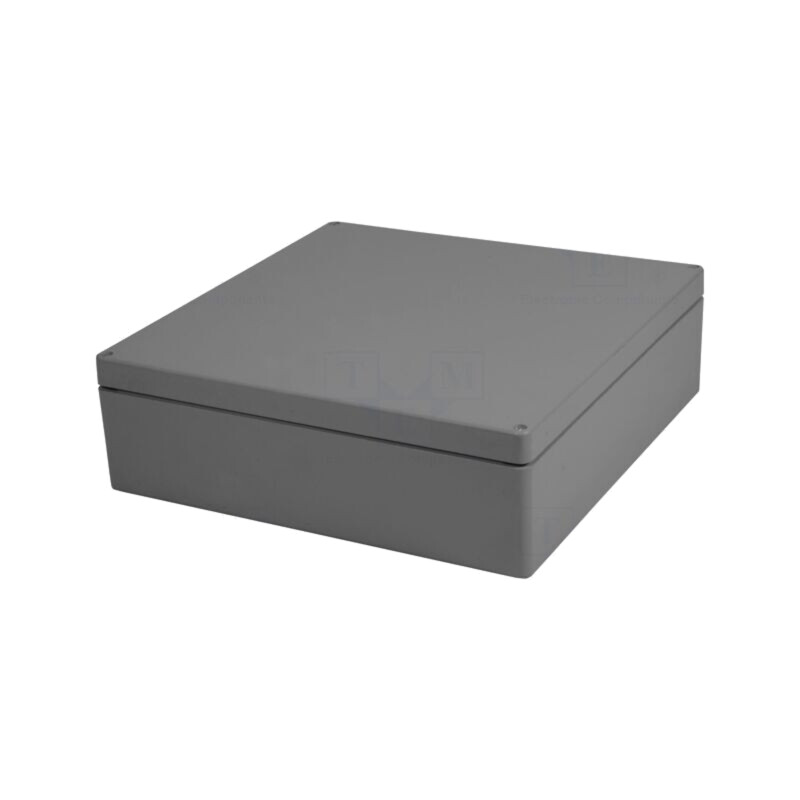 Carcasă: universală; X: 400mm; Y: 405mm; Z: 120mm; poliester; gri
