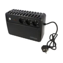Alimentator: UPS; multipriză; 480W; 800VA; Uintr: 220V; Schuko x3