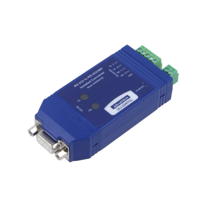 Convertor; RS232/RS422/RS485; 10÷48VDC; 115,2kbps; 98x43x23mm