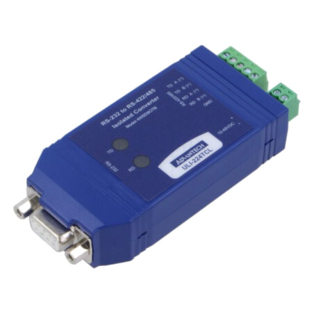 Convertor; RS232/RS422/RS485; 10÷48VDC; 115,2kbps; 98x43x23mm
