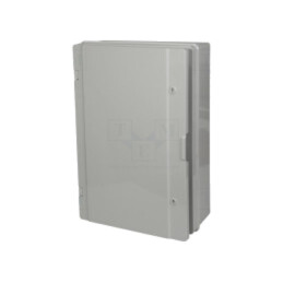 Carcasă: montare pe perete; X: 410mm; Y: 610mm; Z: 202mm; ABS; gri