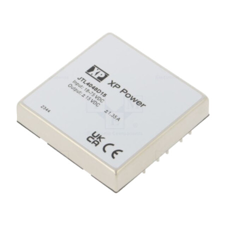 Convertor: DC/DC; 40W; Uintr: 18÷75VDC; Uieş: 15VDC; Uieş2: -15VDC