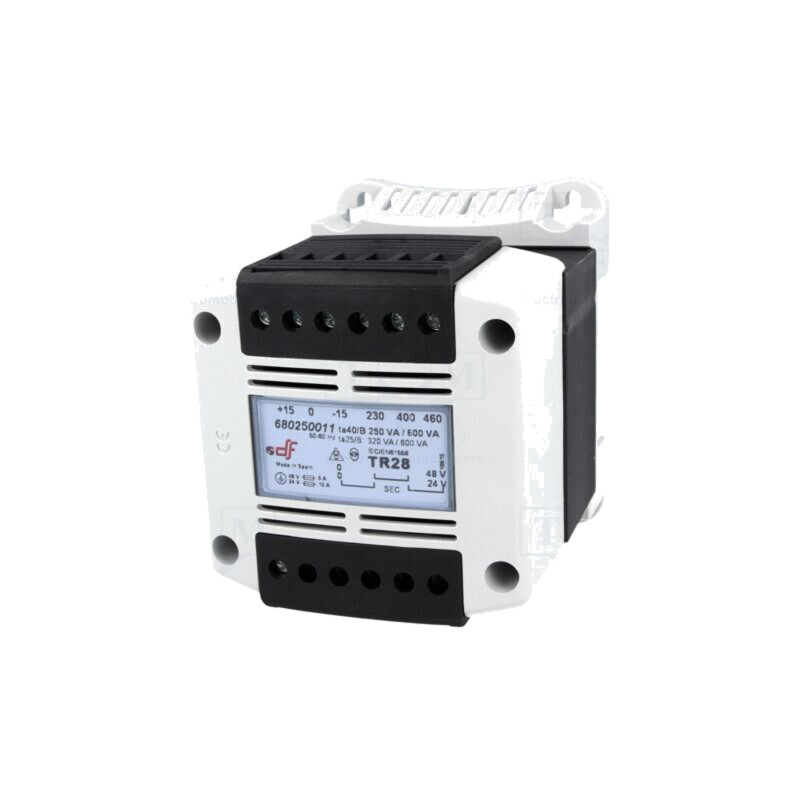 Transformator: alimentare; 250VA; 230VAC,400VAC,460VAC; 24V; 48V