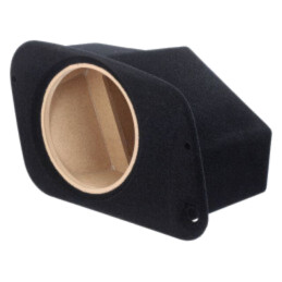 Carcasă difuzor; MDF; neagră; ţesătură; 250mm; Frezare: 272mm; Audi