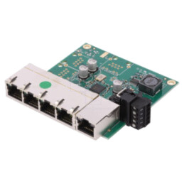Switch Ethernet; neadministrabil; Număr porturi: 5; 5÷30VDC; RJ45
